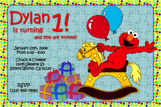 Elmo Birthday Party Invitations on Kids Birthday Invitations Printable Elmo Spiderman   Source Link