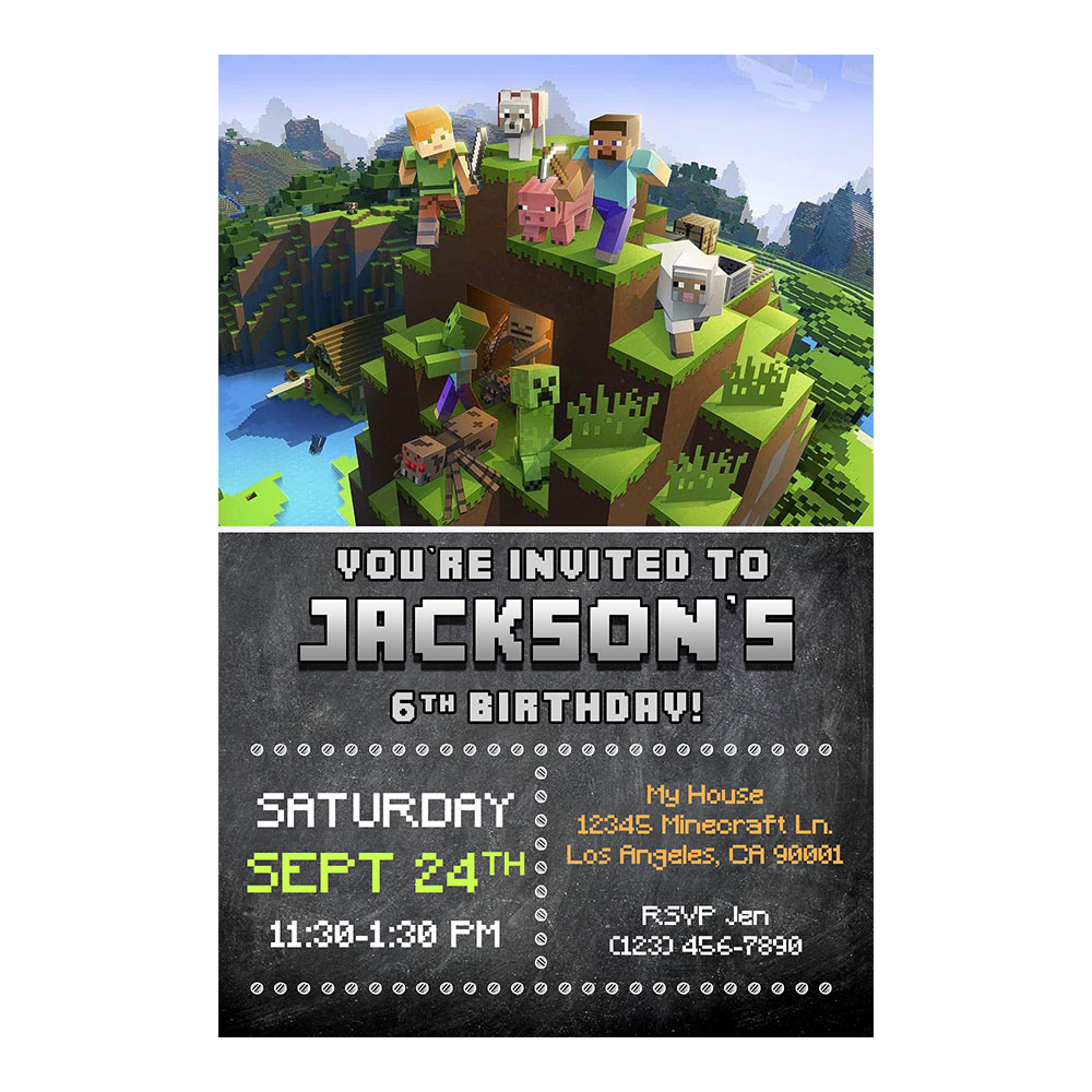 Minecraft Invitations #2